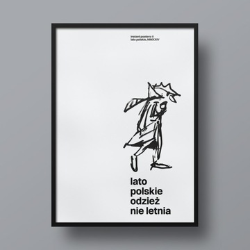 Plakat Lato polskie B2 (50x70 cm)