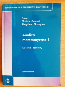 Analiza matematyczna 1 Kolokwia i egzaminy  