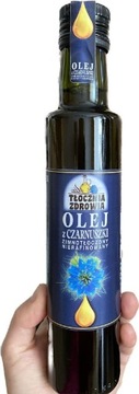 Olej z czarnuszki 250 ml tłoczny na zimno 