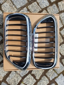 BMW 5 G30 G31 2017- Nerki Grill Chrom KRAKÓW