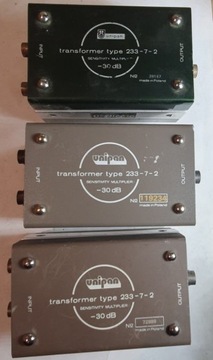 Unipan transformer type 233-7-2 30 dB