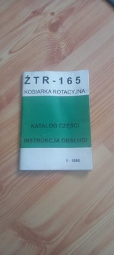 Katalog części kosiarka ŻTR-165