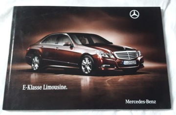 Mercedes-Benz E-Klasse Limousine DE Prospekt