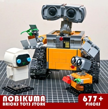 Zestaw Klocków WALL-E Robot Disney