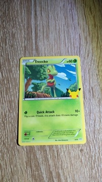 Karta pokemon Treecko non holo McDonald 2021
