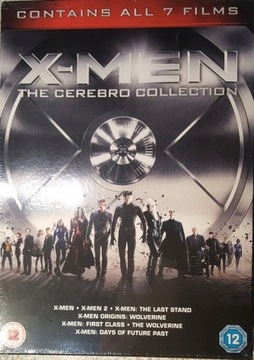 X-Men The Cerebro Collection 7 filmów DVD folia