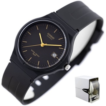 Zegarek męski Casio czarny pasek Klasyczny