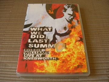 WHAT WE DID LAST SUMMER ROBBIE WILLIAMS LIVE 2DVD