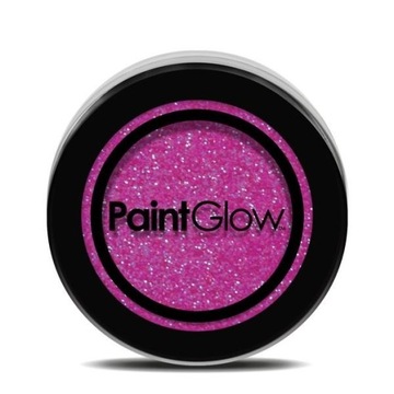 Brokat do twarzy UV -  Glitter UV - Candy Pink