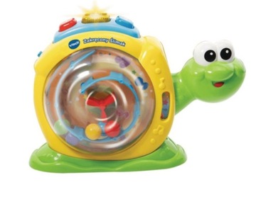 Edukacyjna zabawka interaktywna zakręcony ślimak