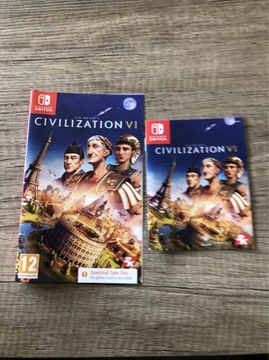 Okładka gry Civilization 6 switch