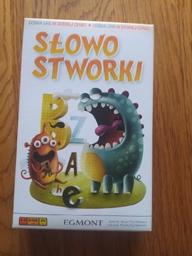 Słowo stworki gra edukacyjna dla dzieci