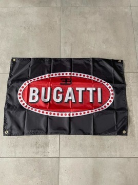 Flaga Bugatti naścienna 60cm X 90cm