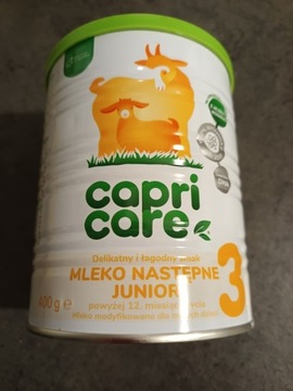 Mleko modyfikowane kozie junior Capri care 3