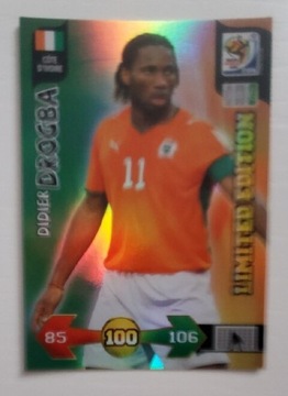 DROGBA limited Rpa 2010 South africa Panini RARE 