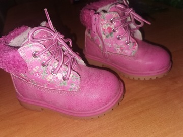 Buty zimowe trapery rozmiar 22 