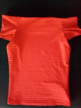 Pomarańczowa bluzka Mohito XS