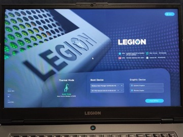 Lenovo Legion 5 17 i5 16GB 512GB GTX 1650 Win10