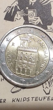 2 Euro  2007 San Marino 