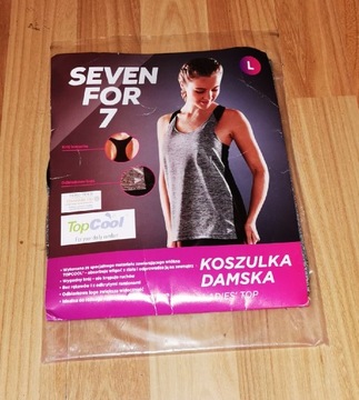 KOSZULKA DAMSKA SPORTOWA SEVEN FOR 7 ROZ L