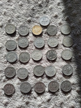 Stary monety 50 groszy PRL