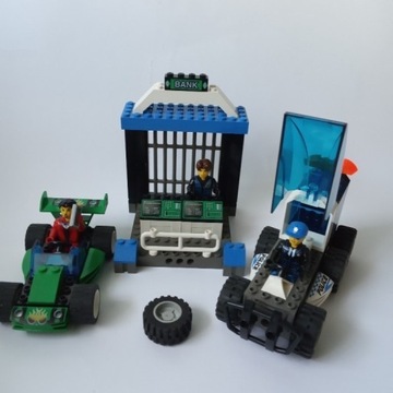 LEGO BANK BREAKOUT 4608 JACK STONE POLICE