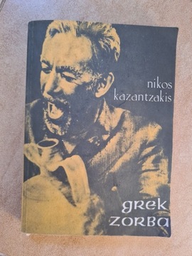 GREK Zorba książka Nikos Kazantzakis 