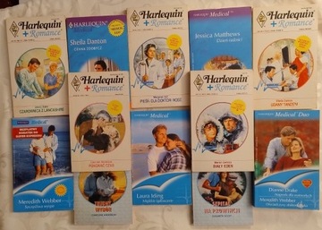 Harlequin Romance MEDICAL zestaw 12 książek