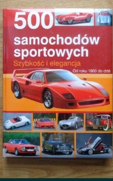 Książka 500 samochodów sportowych