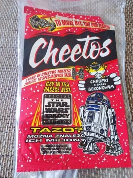 Gwiezdne Wojny Star Wars Opakowanie Cheetos 1997, Rarytas