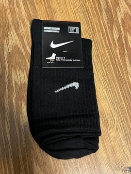 Skarpetki czarne Nike rozmiar 41-44