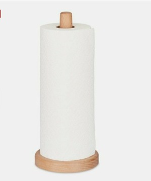 Drewniany stojak na ręcznik papierowy