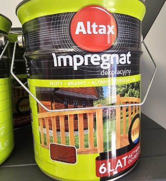 Altax Impregnat Dekoracyjny MAHOŃ  4.5 L