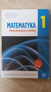 Matematyka 1 Podręcznik do liceów i techników  Zakres Rozszerzony