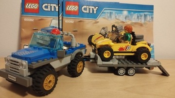 Lego City 60082 terenówka z lawetą i autem