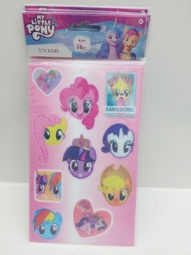 Holo naklejki My Little Pony 20 sztuk