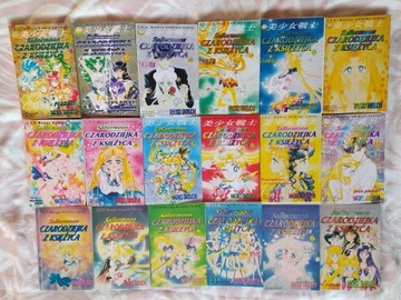Sailor Moon Czarodziejka z Księżyca t.1-18 komplet