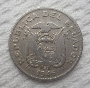 Ekwador 20 centavo 1946 KM# 77.1b