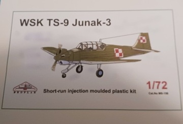 WSK TS-9 JUNAK-3 BROPLAN 1/72 wtryski- pilot720.pl