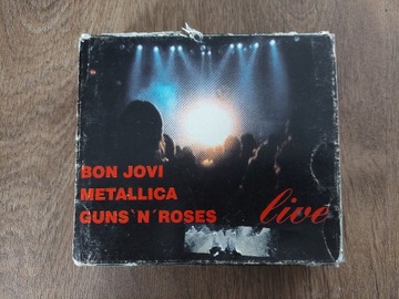 BON JOVI METALLICA GUNS'N'ROSES Live in concert
