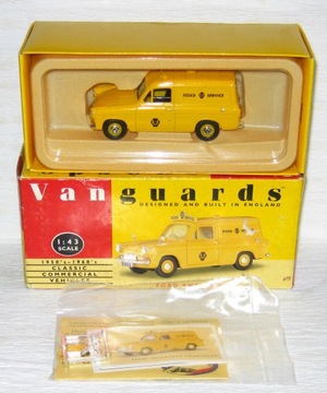 VANGUARDS / FORD ANGLIA VAN / 1:43