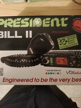 Cb radio President Bill 2+antena 