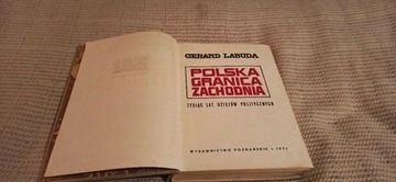 Książka Polska Granica Zachodnia