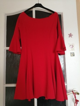 Czerwona sukienka rozmiar S 36 