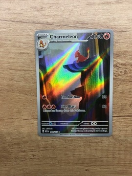 Karta Pokemon Charmeleon 151 MEW 169/165