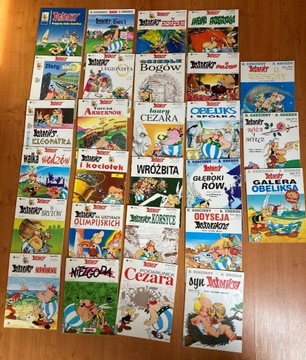 KOLEKCJA Asteriks I wyd. 33 albumy Goscinny Uderzo