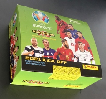 BOX EURO 2020 KICK OFF 2021 Karty 24 saszetki