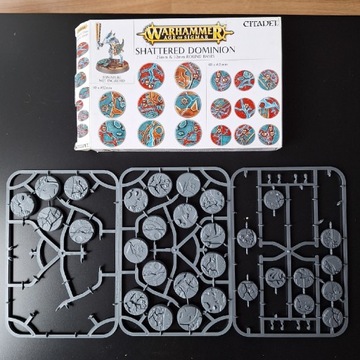Shattered Dominion 25 & 32mm bases - niekompletny