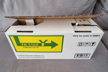 Kyocera Toner TK-5160Y Yellow Oryginał 