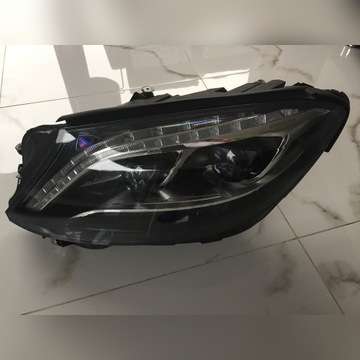 LAMPA PRZÓD LEWY MERCEDES W222 FULL LED 